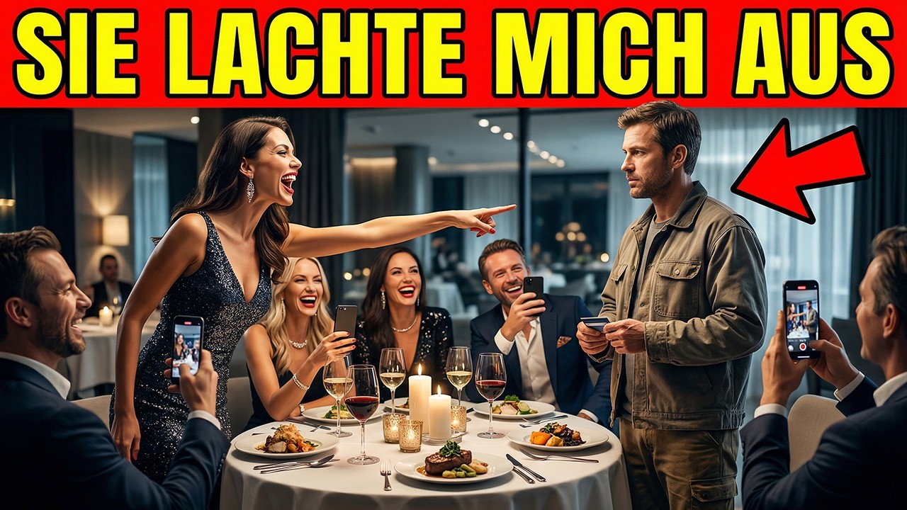 Sie lachte vor ihren Freunden über mich. Dann verschwand ich — und ihr Lächeln auch.