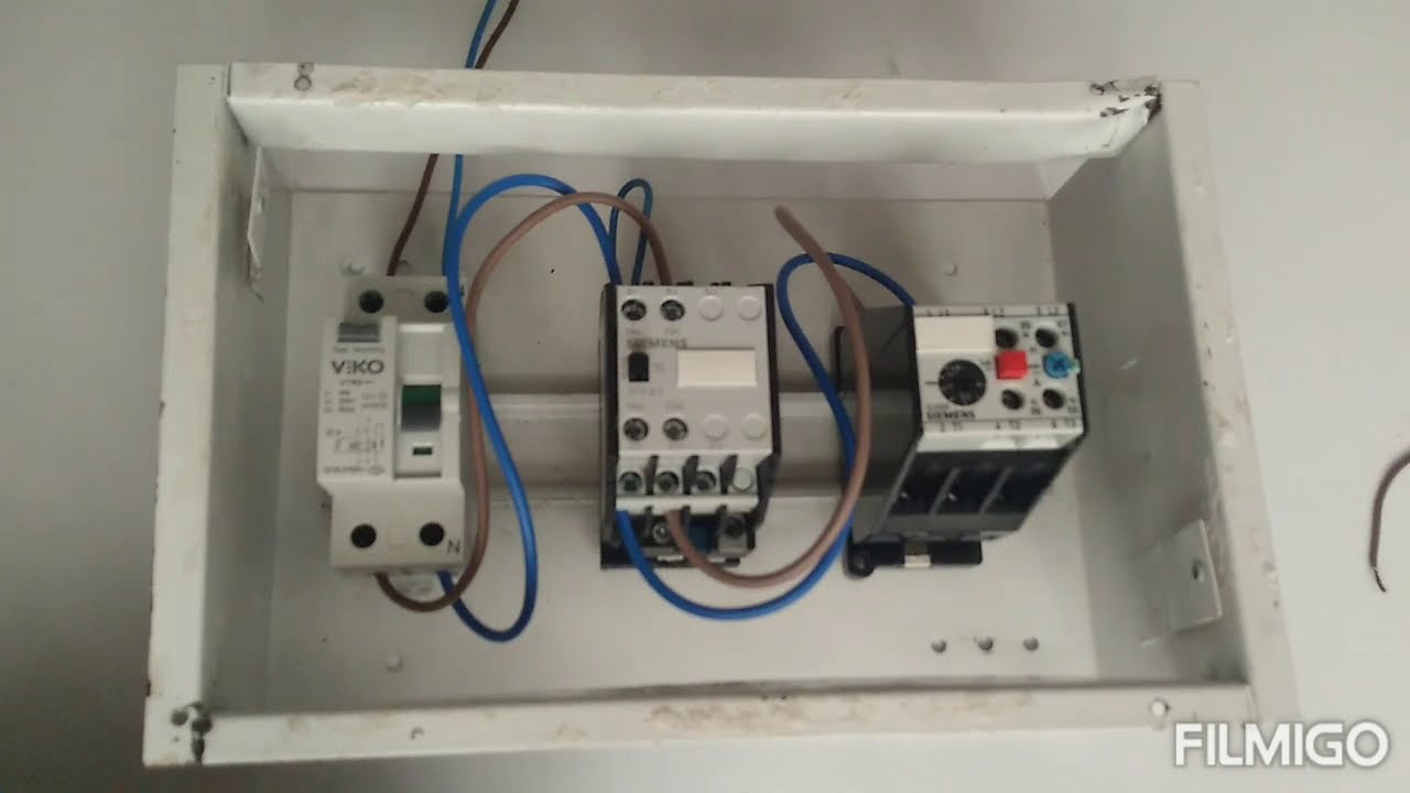 Derinkuyu Dalgıç pompa elektirik bağlantısı ve pano mortajı. Mekanik açıp kapama nasıl yapılır.