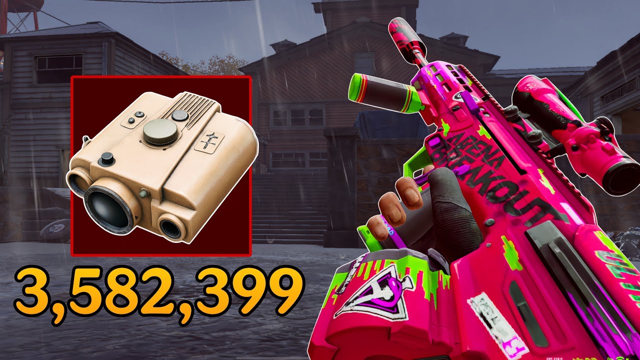 New Skin MDR + M995 in Farm & Valley 🔥 | Arena Breakout 