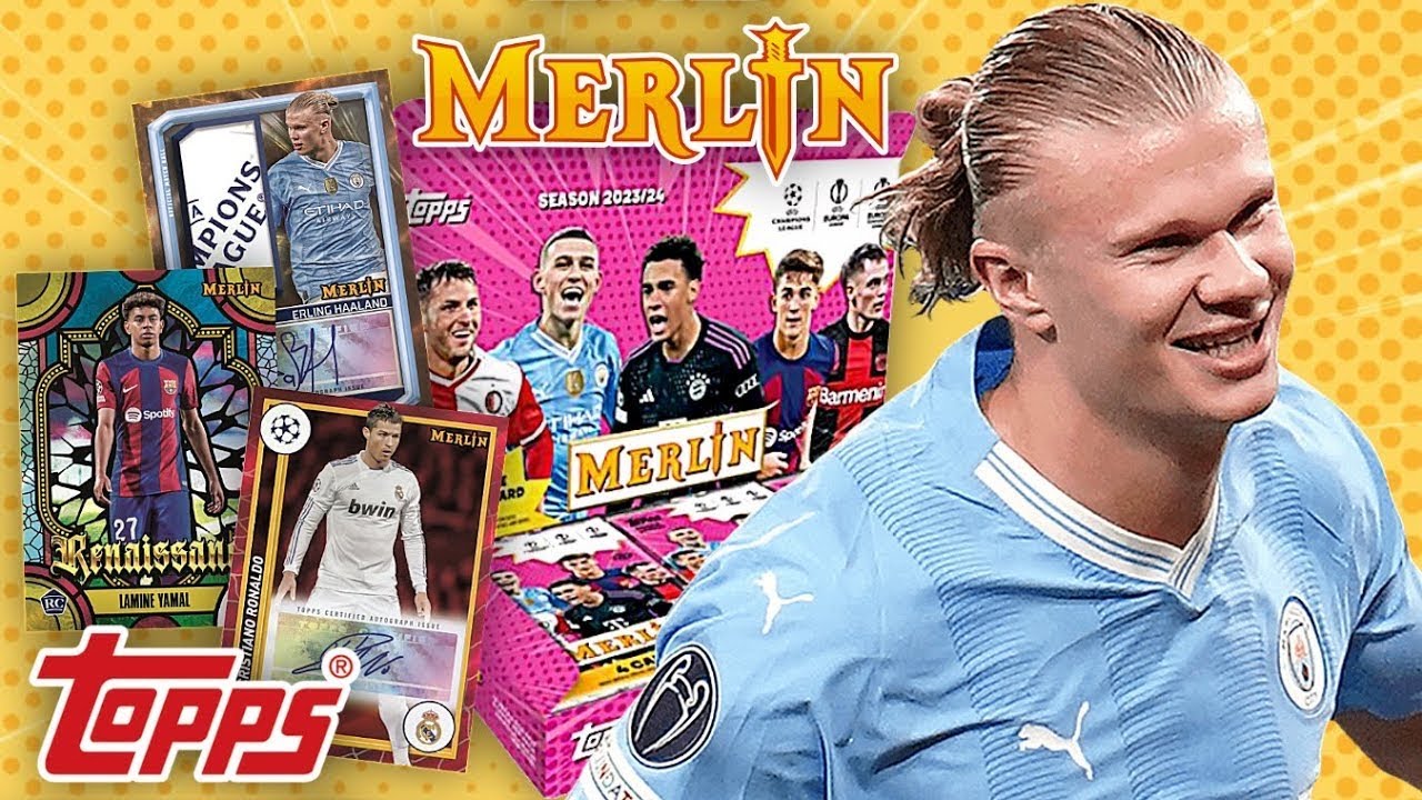 ABRIENDO LA NUEVA COLECCIÓN DE TOPPS MERLIN 23/24 🔥 CON UN AUTÓGRAFO INCLUIDO 🤩 ¿FIRMA TOP🔝?