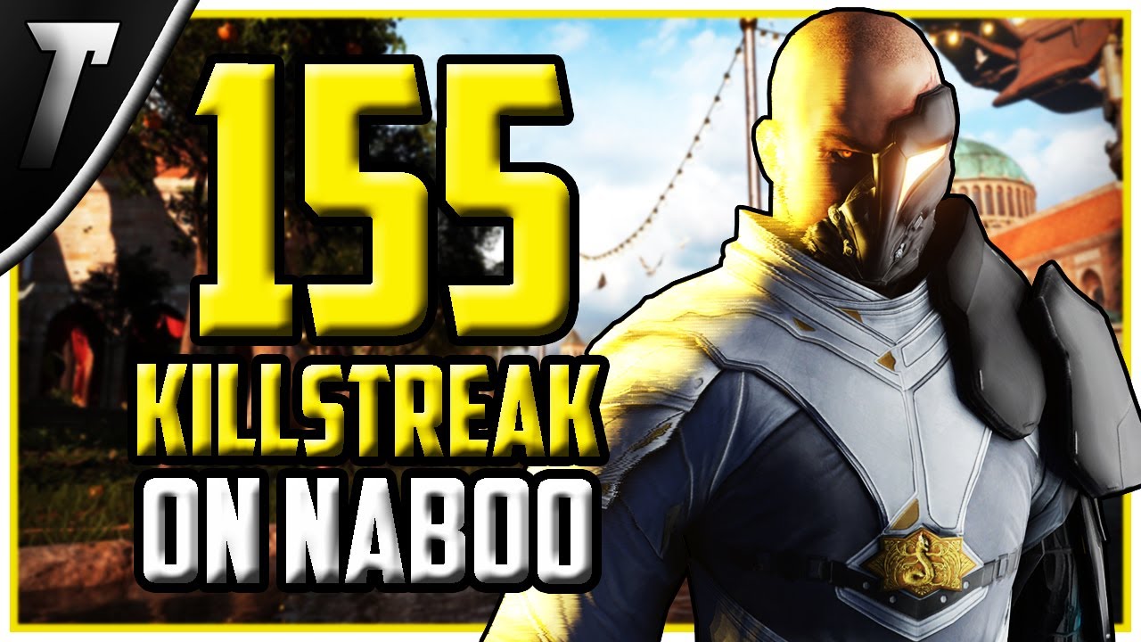 Star Wars Battlefront 2 Arcann 155 Killstreak (Naboo)