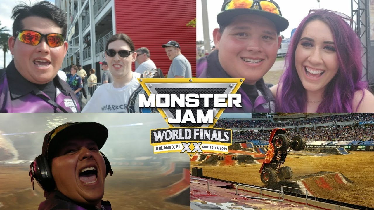 My Monster Jam World Finals 20 Orlando, FL Part 1 Vlog