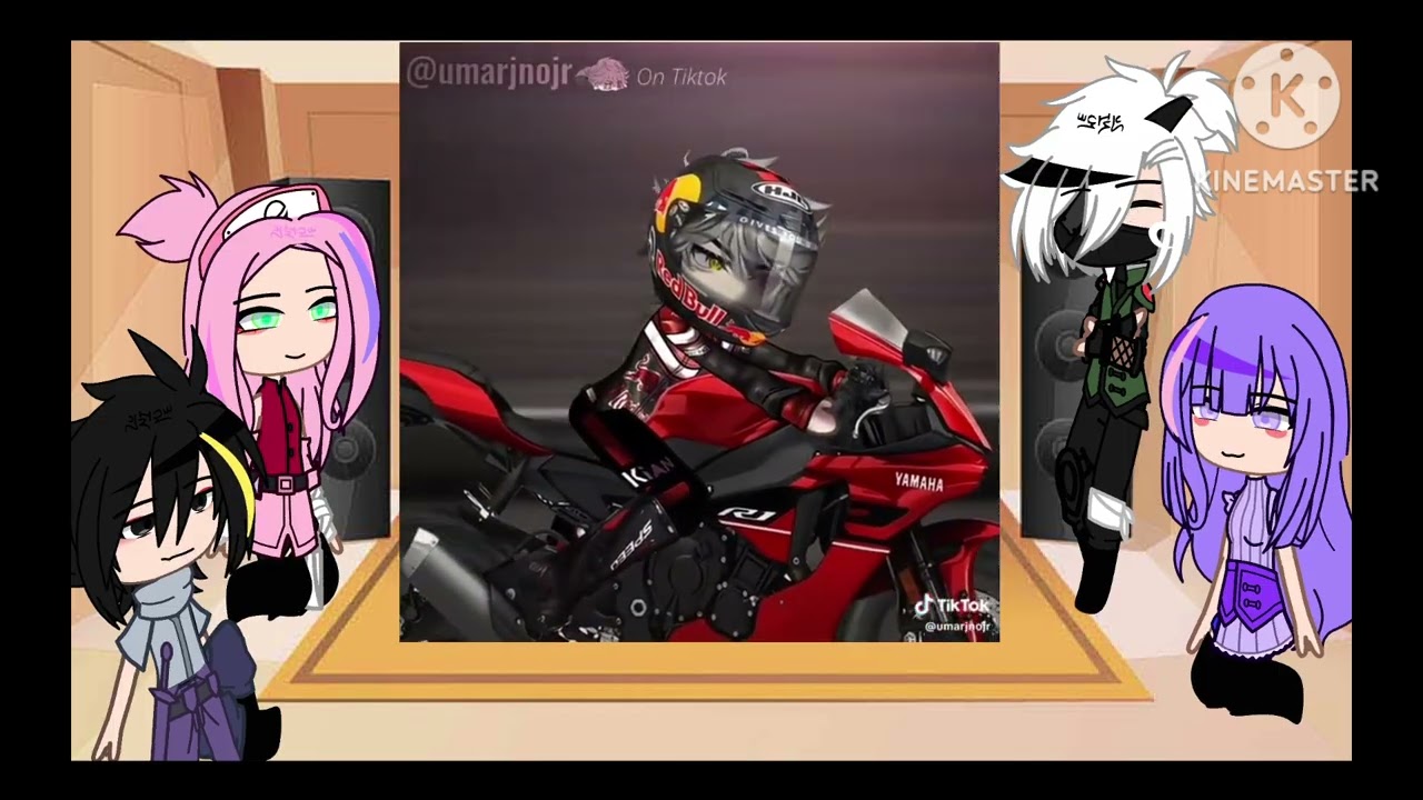 Team 7 react to Naruto as random gacha tiktok | part 2? |