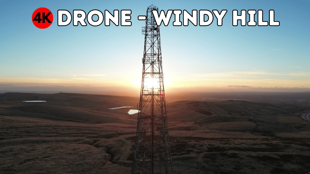🔴4K DRONE AT WINDY HILL ⭐❤️