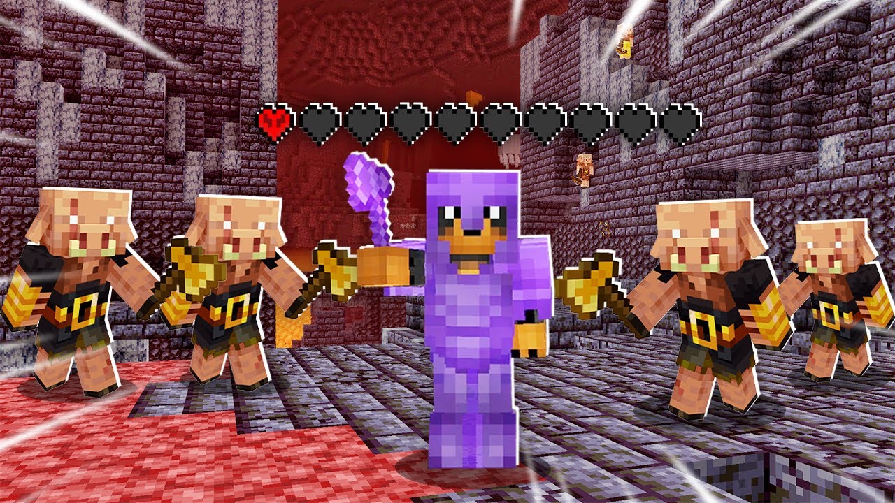 Podbiłem ZAMEK PIGLIN&Oacute;W i ODKRYŁEM SKARB na HARDCORE 1.17 w Minecraft!