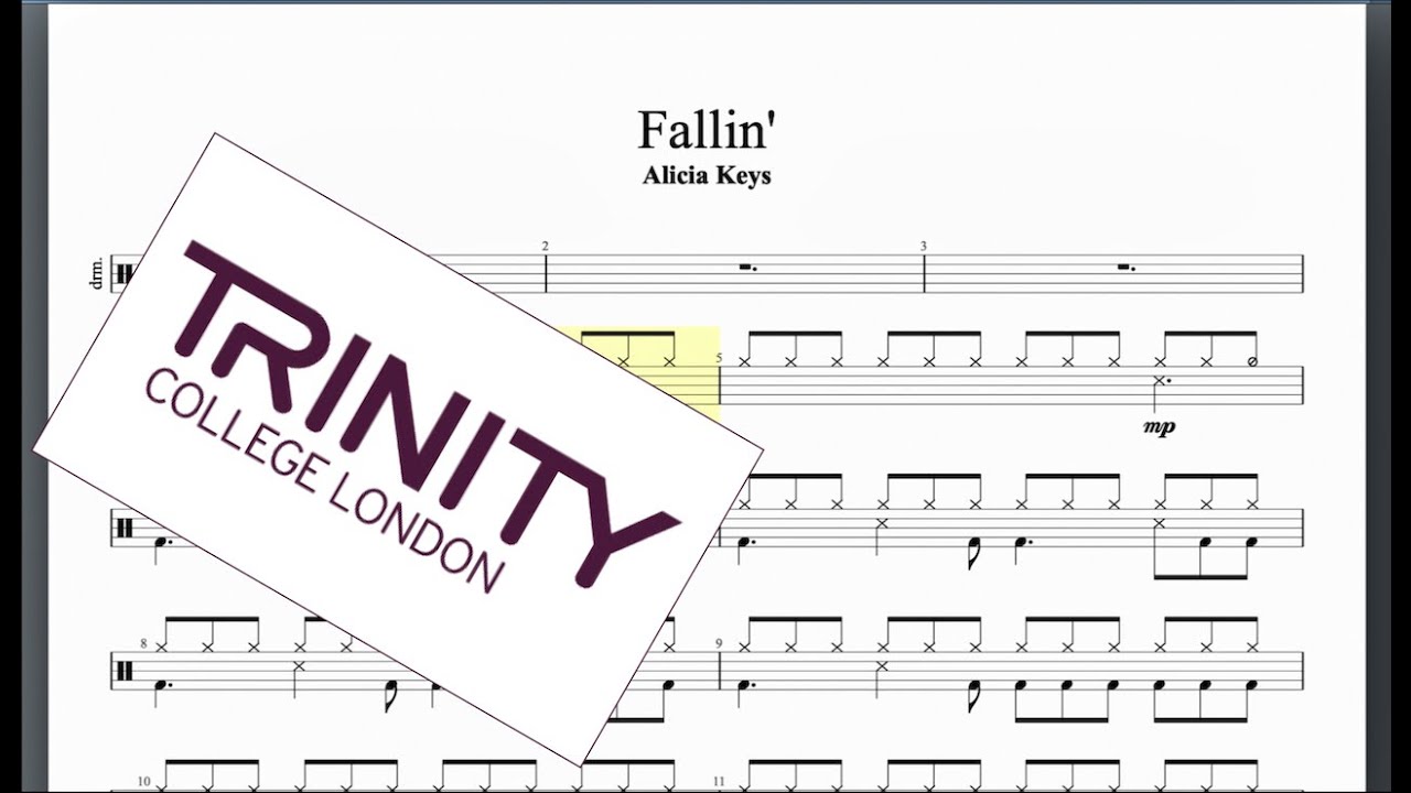 Fallin' Trinity Grade 2 Drums