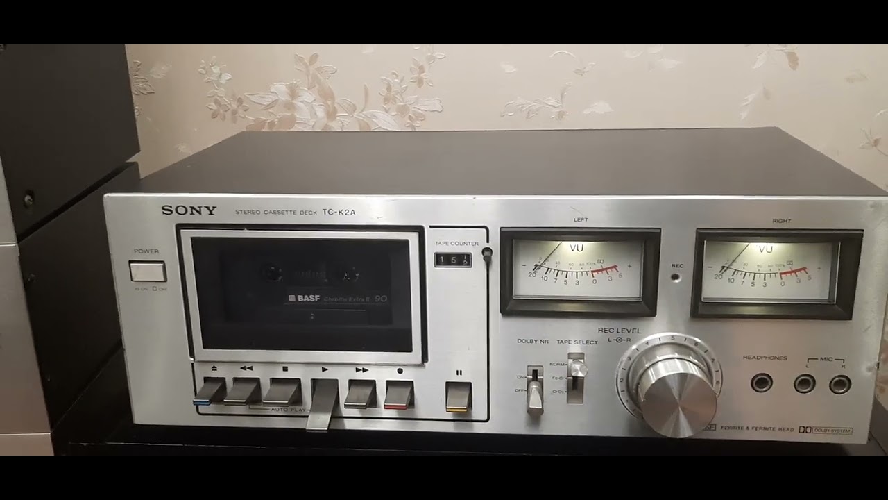 проверка кассетная дека Sony TC-K2A