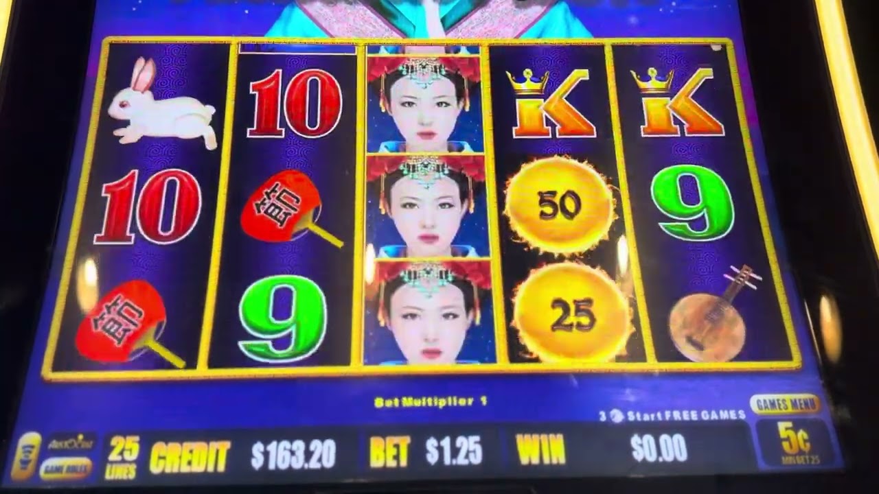 Dragon link, Autumn moon, max bet $6.25 red garter casino, west wendover Nevada.