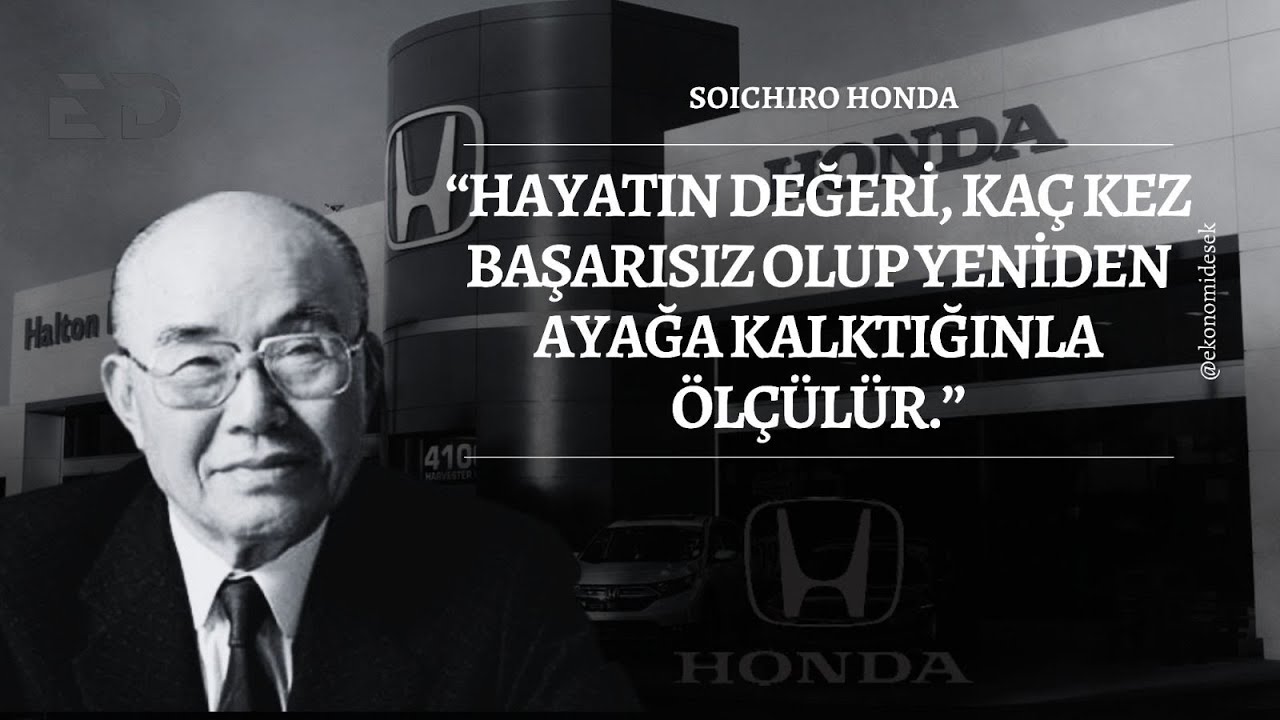 Bu bir marka değil. Vazgeçmeyen bir adamın hikâyesi: Honda.