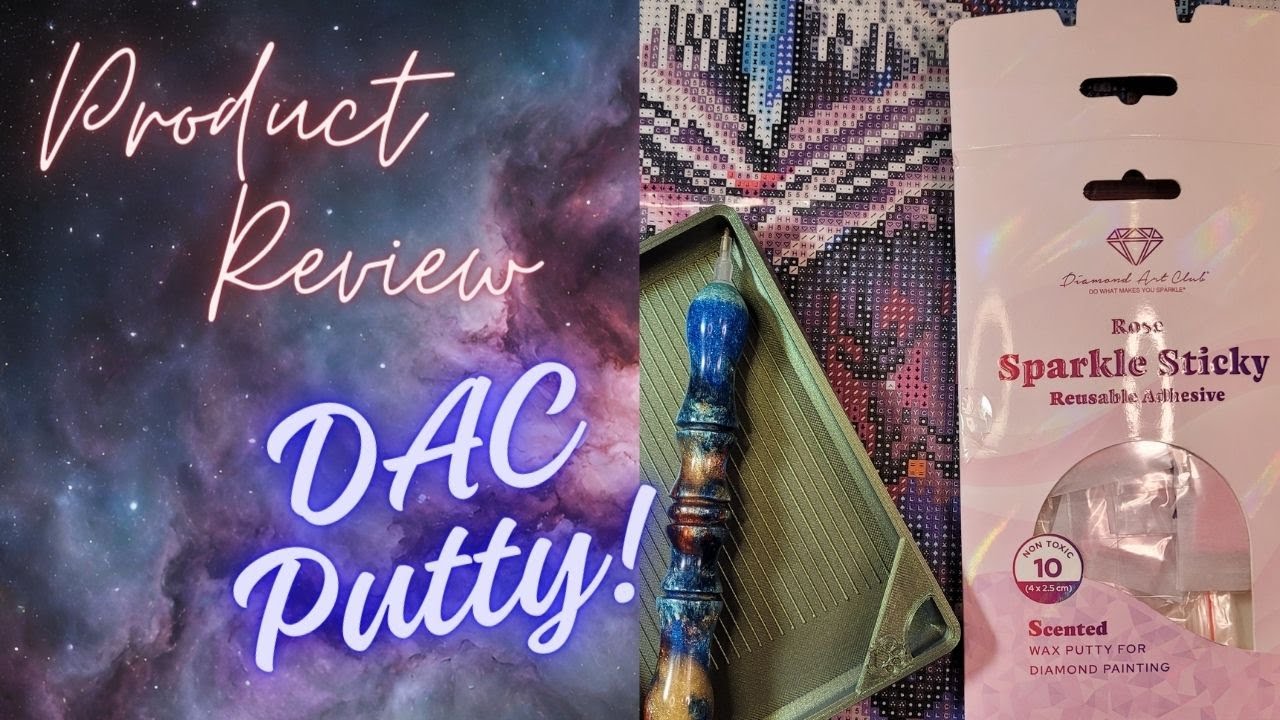 Product Review of Diamond Art Club Rose Scented Wax Putty