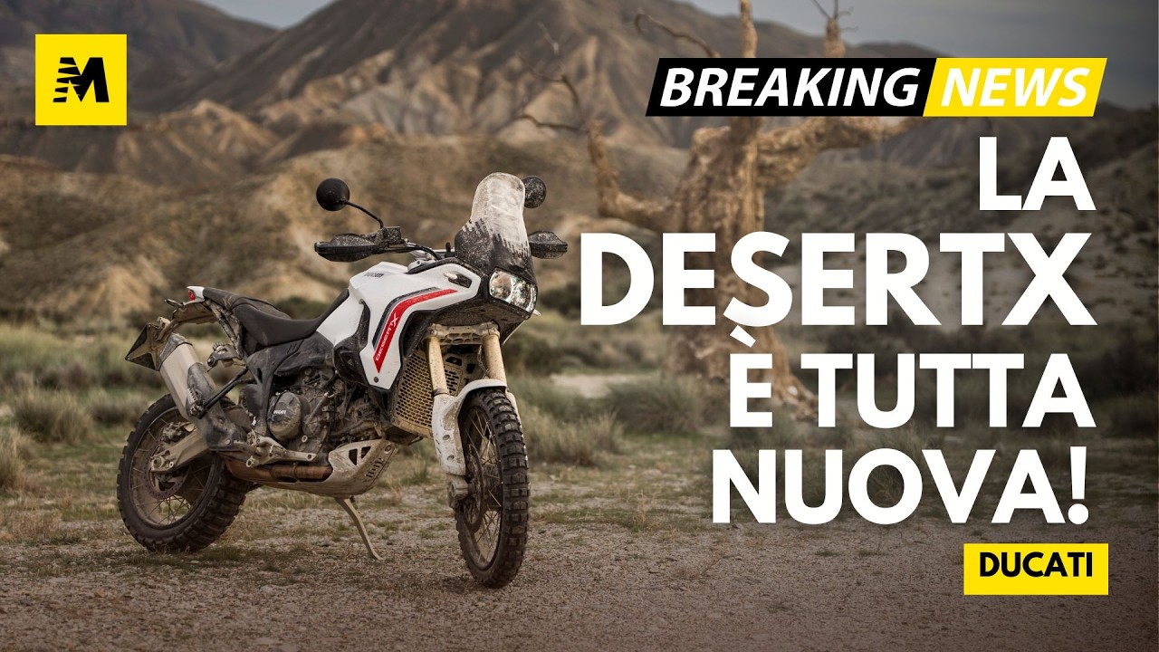 Nuova DUCATI DESERTX: tutto quello che c'è da sapere // BREAKING NEWS