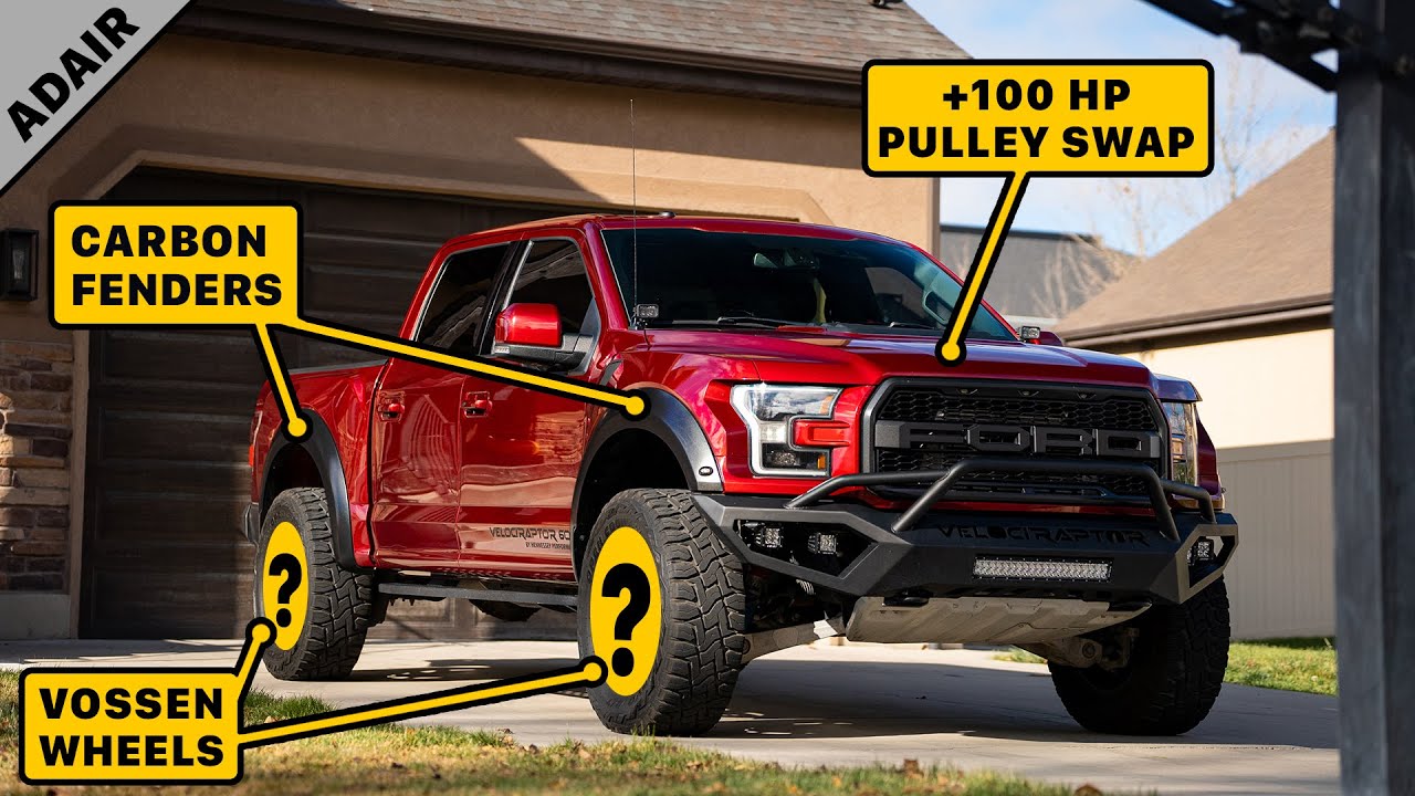 Extreme Makeover Truck Edition for the V8 Velociraptor!