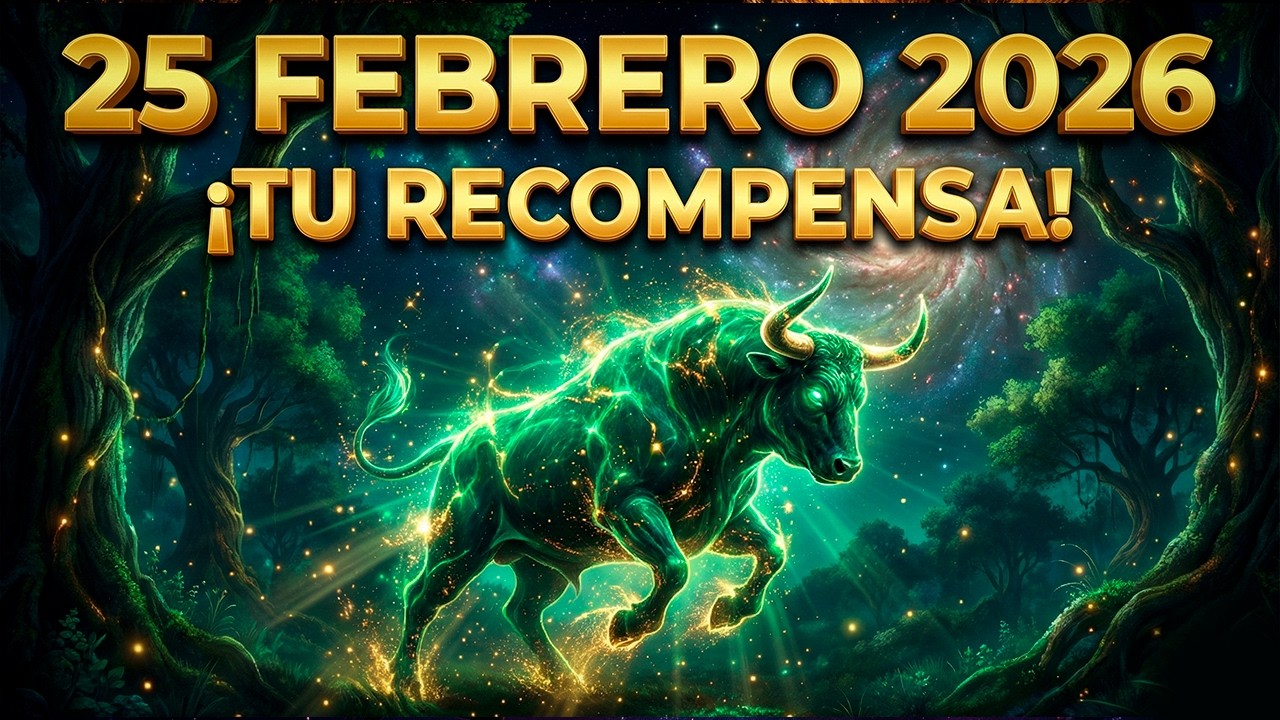 🐂 TAURO: ¡TU RESISTENCIA SE CONVIERTE EN RECOMPENSA! 💎 25 de FEBRERO 2026: Lo que tanto ESPERABAS 🙏✨