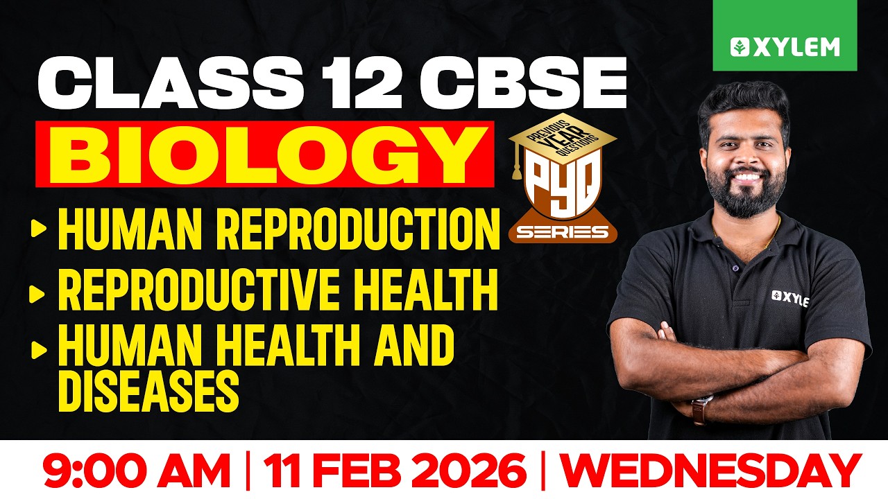 Class 12 CBSE Biology | PYQ Series | Xylem 12 CBSE