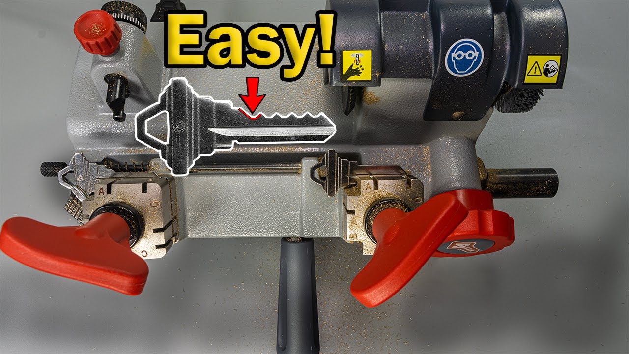 How To Code Cut a Key with a Key Duplicator