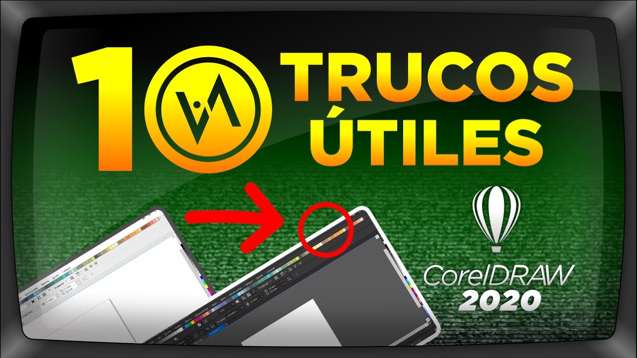🚀10 TRUCOS de COREL DRAW 2022 que DEBES CONOCER ya!!