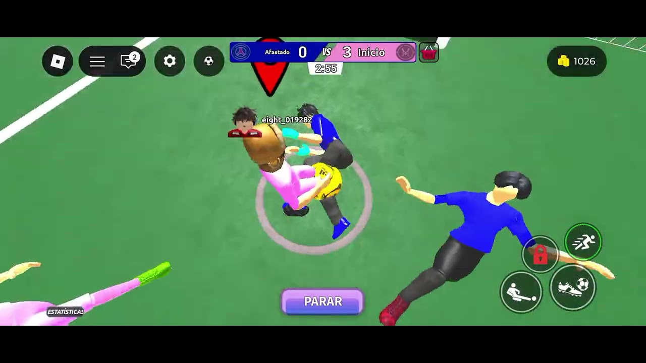 PSG X inter Miami 6 - 5 - futebol de rua realista#roblox 