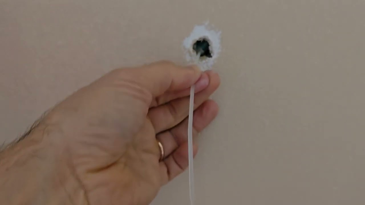 Drywall Failed Anchor Fix - DIY