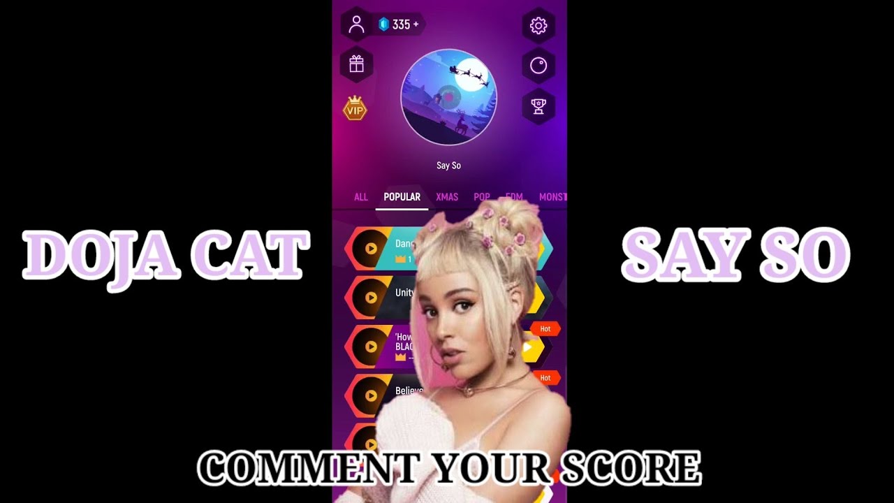 Tiles Hop Say So Song Normal Mode & Endless Mode