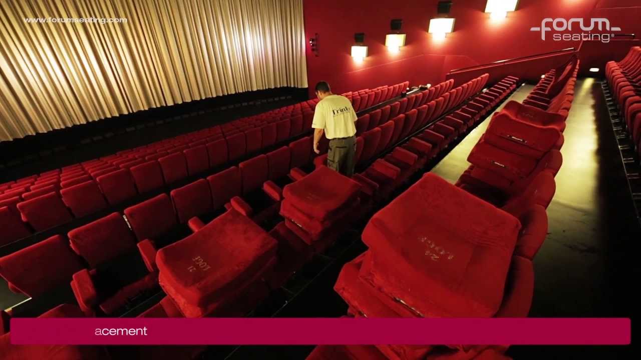 Quentin cinema armchairs in CinemaxX