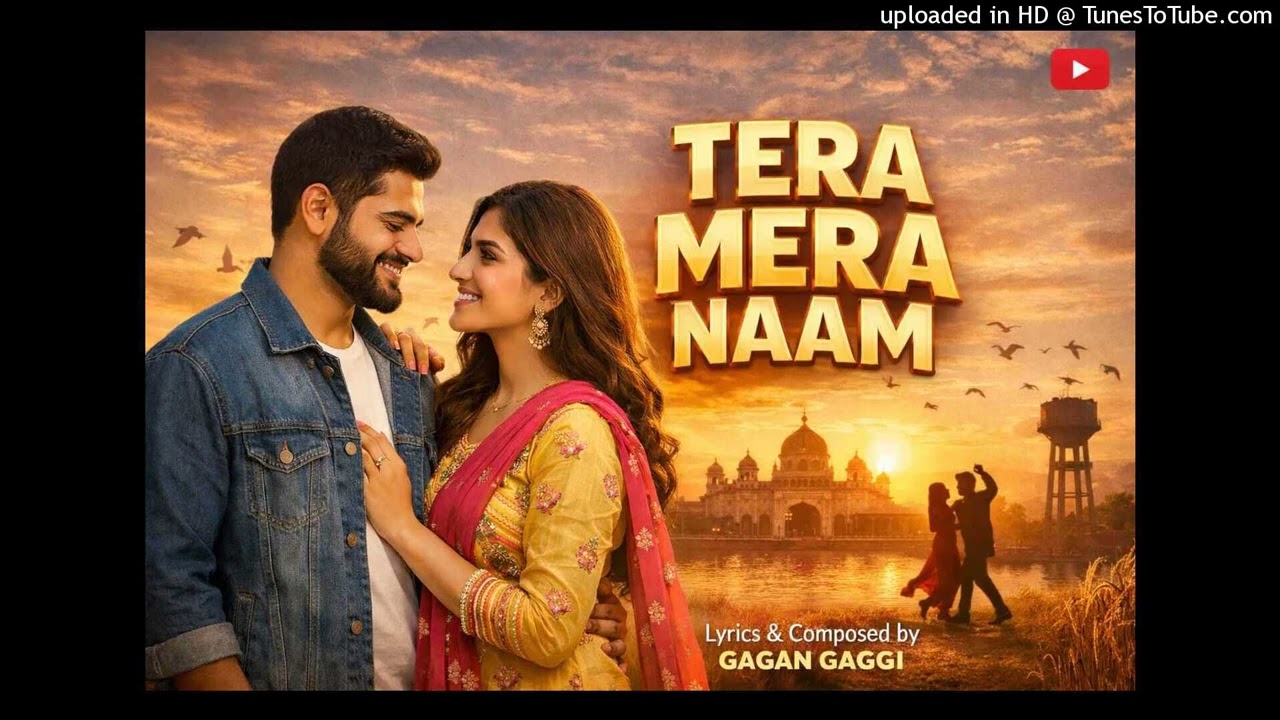 SONG । TERA MERA NAAM। NEW ROMANTIC SONG 2026। WRITE LYRICS AND COMPOSE BY GAGANDEEP ਗੱਗੀ