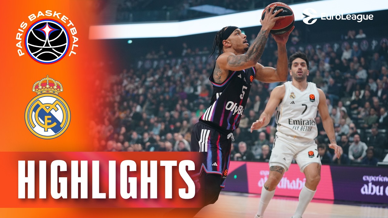 The STREAK ENDS at Six | Paris - Real Madrid | R25 BASKETBALL HIGHLIGHTS 2025-26