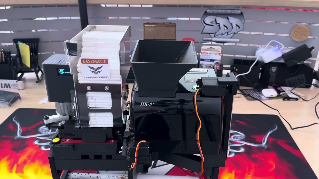 HK3 Slim / Easymatic Auto 2 auf Slim umgebaut vollautomatische Stopfmaschine für Slim Hülsen