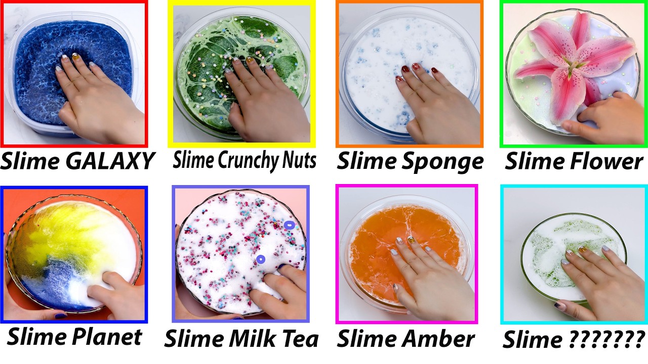 Slime Satisfaction ASMR | Mystery Slime Challenge – What’s Inside?!