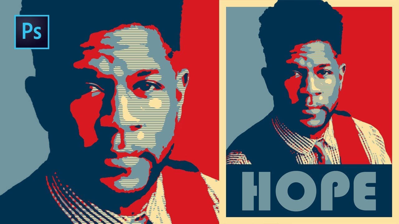 [TUTO PHOTOSHOP] : Créer le Poster d'Obama !