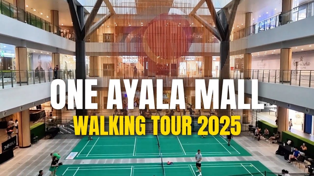 What to See at One Ayala Mall | Complete Walking Tour 2025