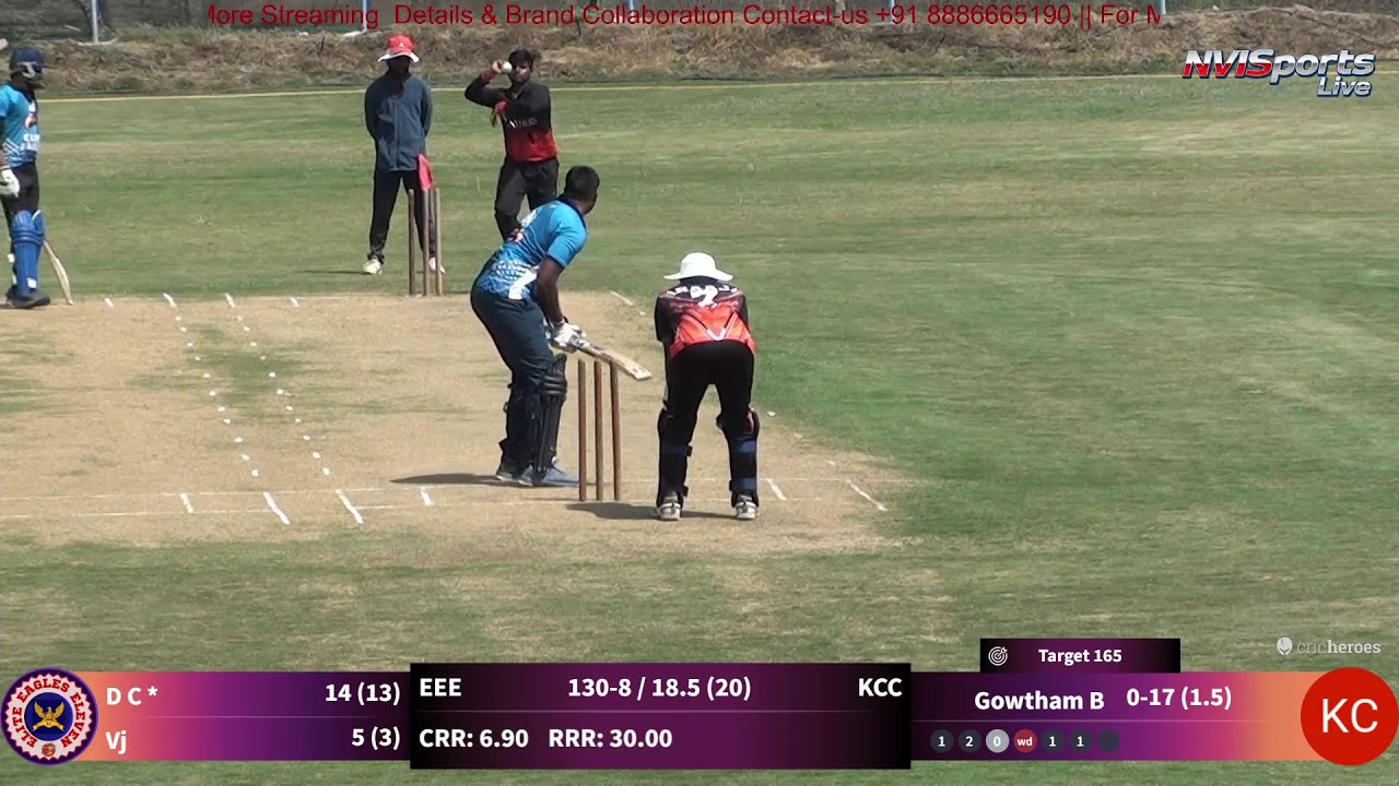 ELITE EAGLES ELEVEN vs KINGS CLUB CRICKET || KCCT || EDITION - 1 || KINGS GROUND