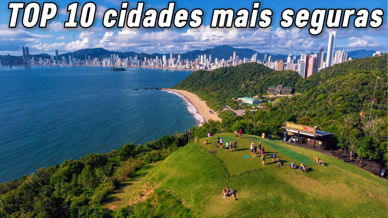 As 10 cidades mais SEGURAS pra morar no Brasil.