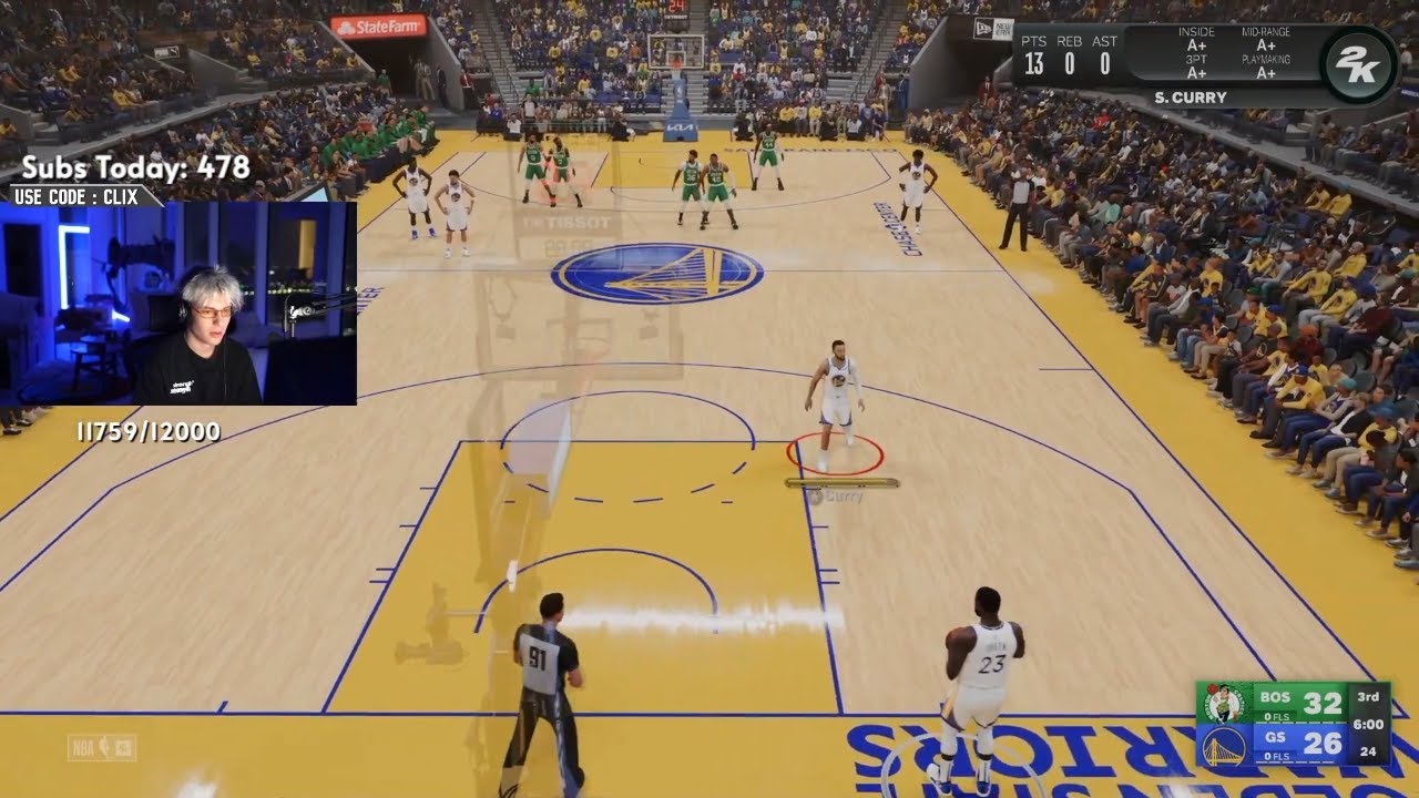 CLIX PLAYS NBA 2K23 AND RAGE QUITS!