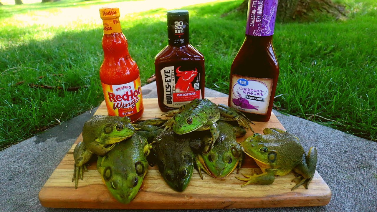 BBQ Bullfrog Catch n’ Cook! 3 DELICIOUS Sauces!