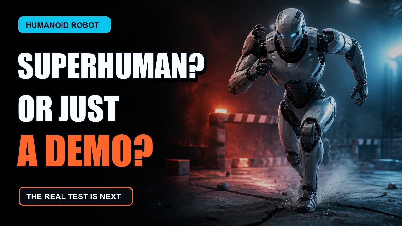 This Humanoid Robot Looks Superhuman. Break The World Record.