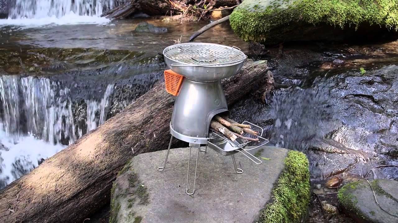 BioLite BaseCamp Wood Burning Stove and Grill