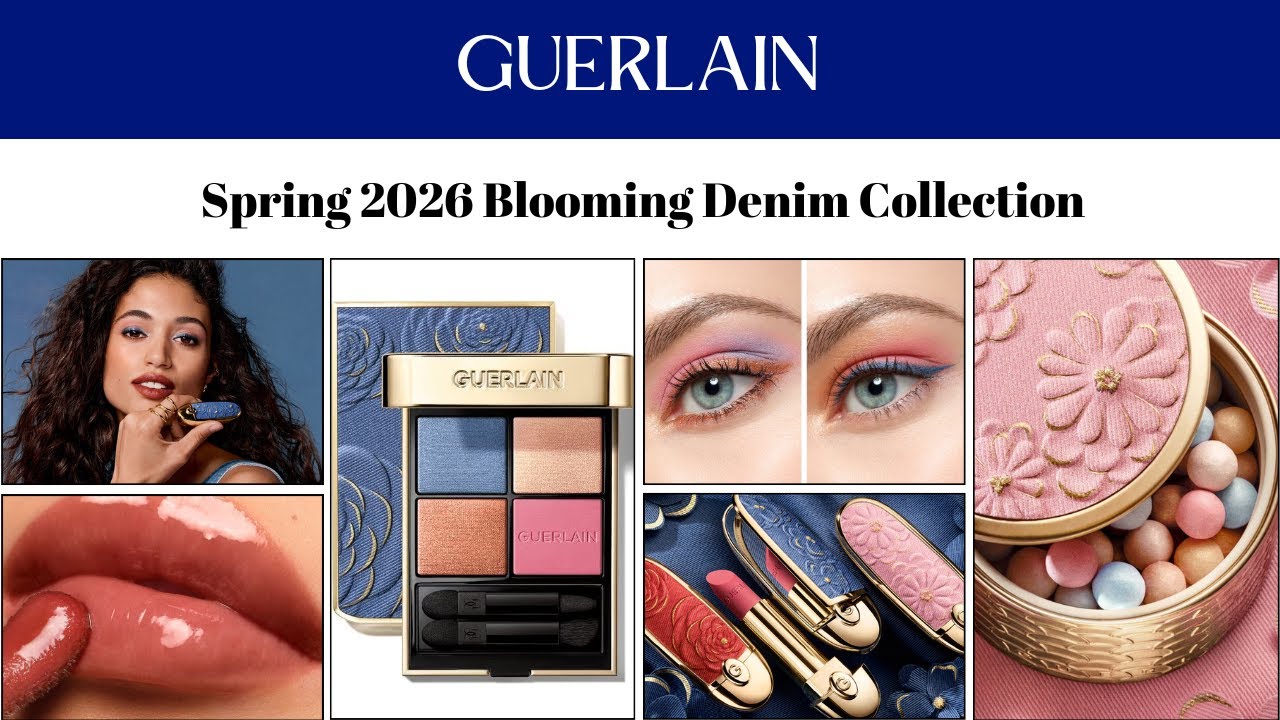 Guerlain Spring 2026 Blooming Denim Collection