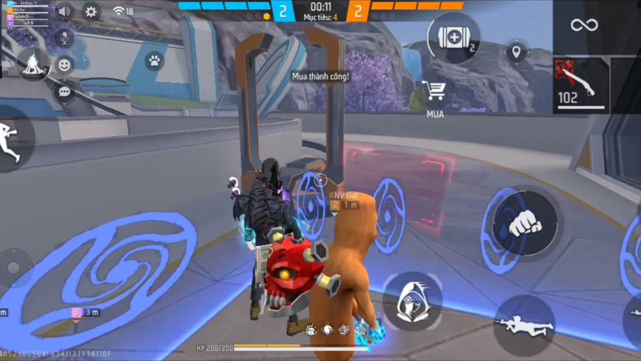 Cùng Đạt ác quỷ tung tung chơi Free Fire 