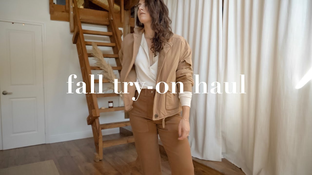 Aritzia Fall Try-On Haul 2018 & Outfit Ideas