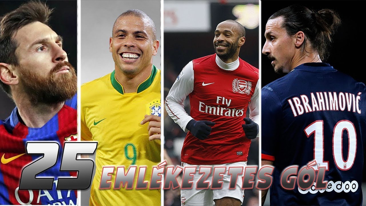 25 EMLÉKEZETES GÓL A LABDARÚGÁS TÖRTÉNELMÉBEN! 🔥⚽