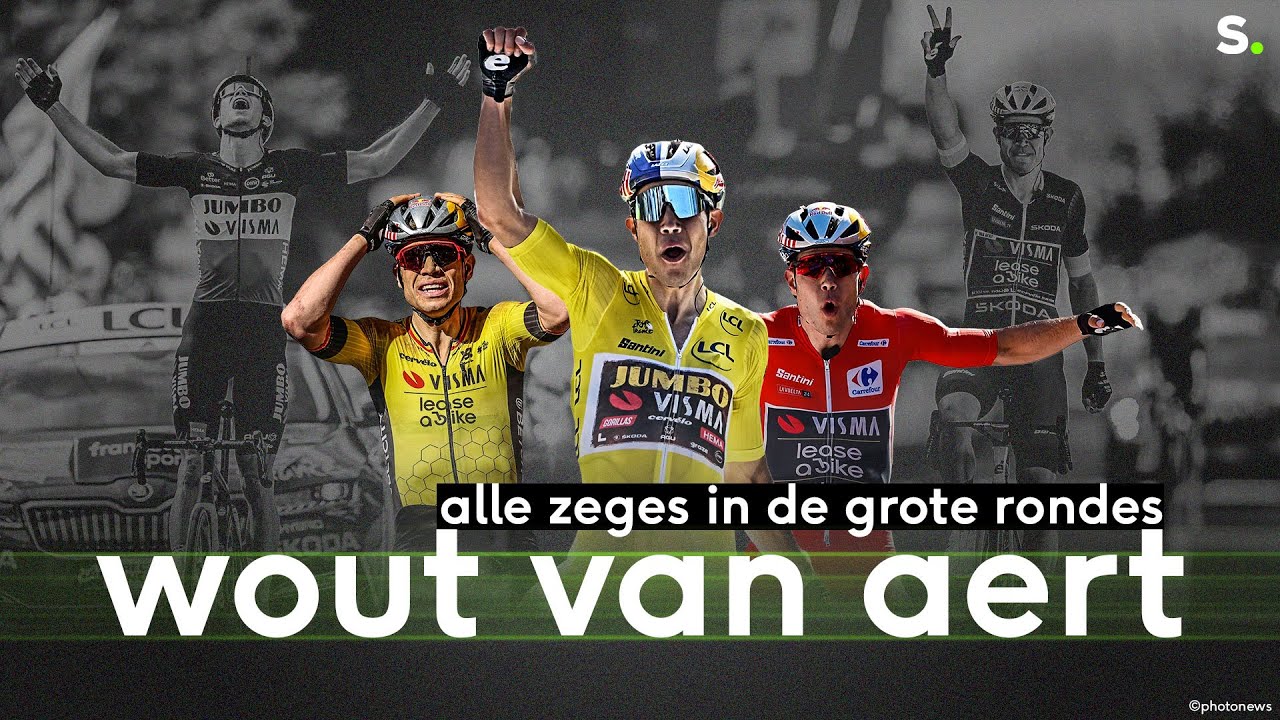 De trilogie van Wout van Aert in de grote rondes