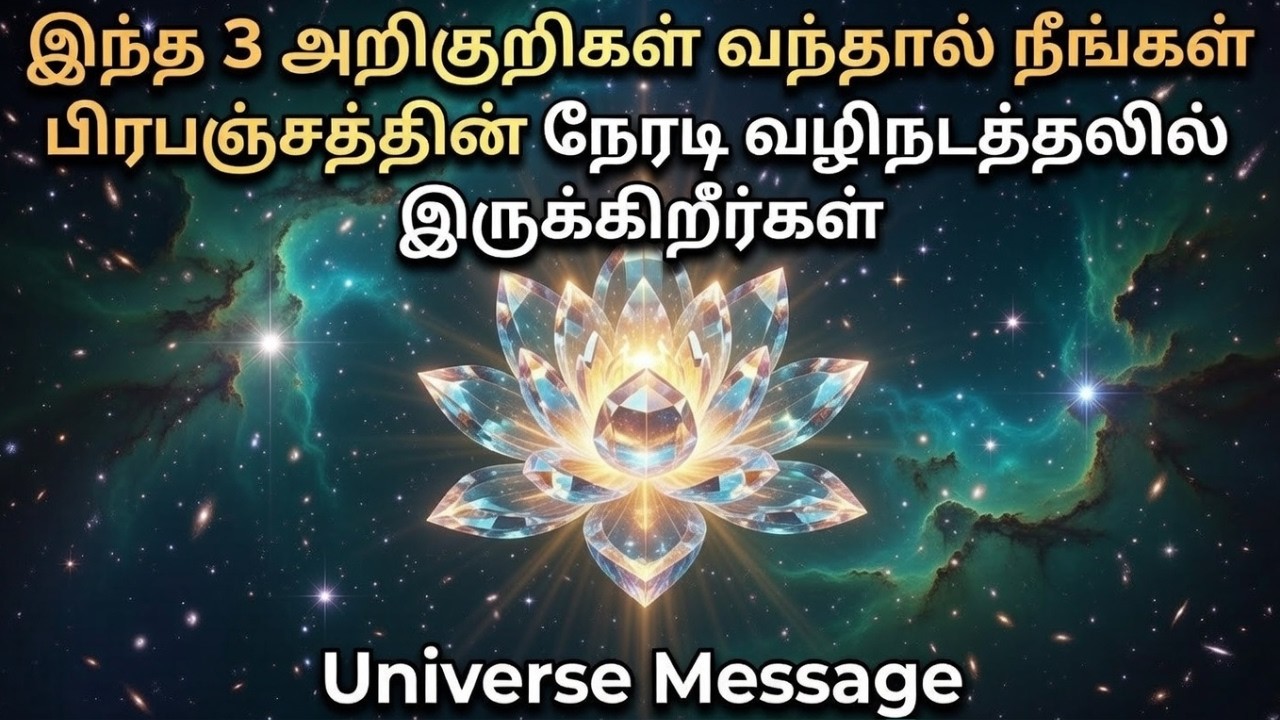 இந்த வீடியோ உங்க வாழ்க்கையை புரட்டிப் போடும்! பெரிய மாற்றம் வரப்போகுது!