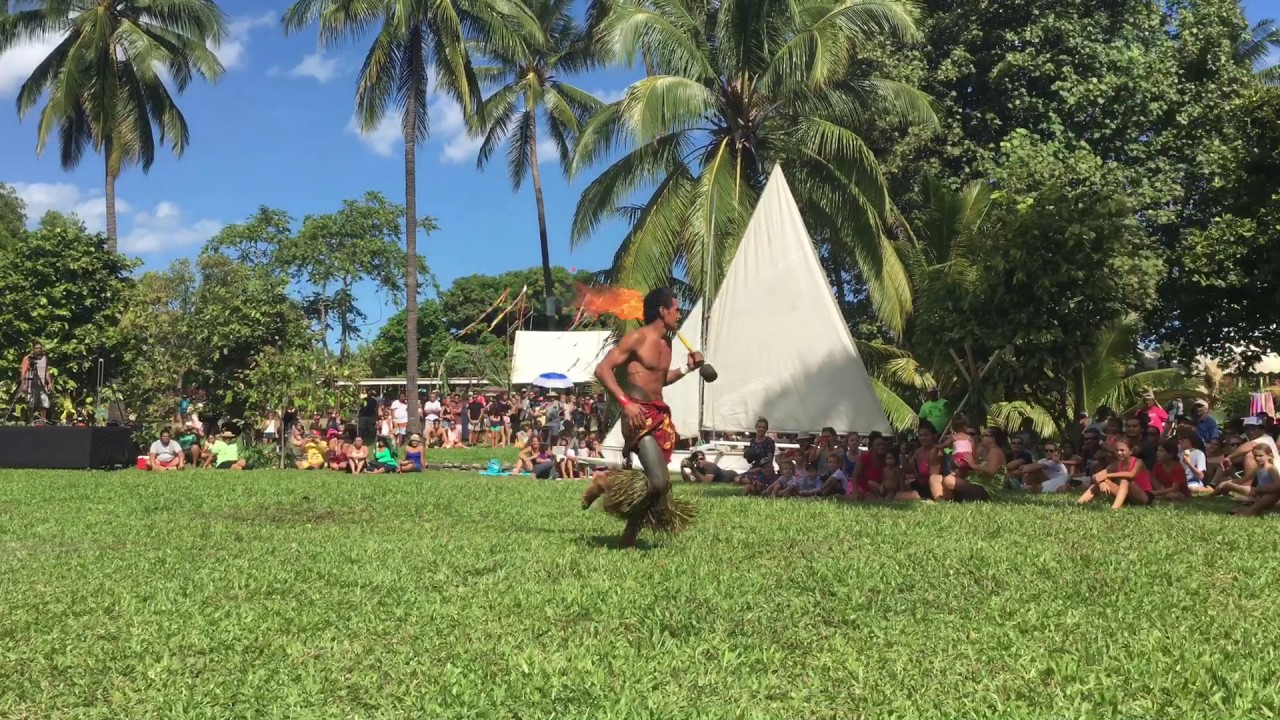Samoa danse de feu