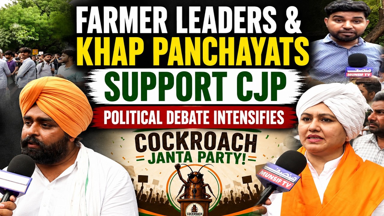 Farmer Leaders & Khap Panchayats Support CJP | Political Debate Intensifies