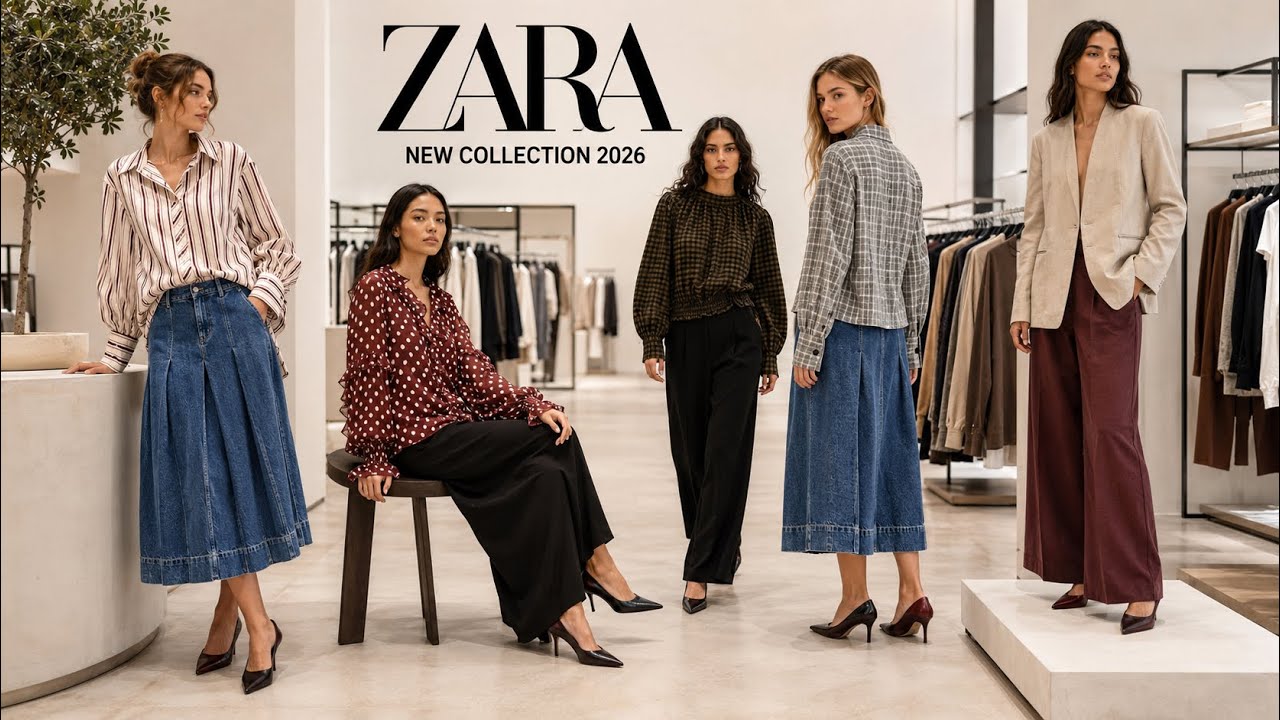 ZARA NEW WOMEN'S COLLECTION FALL 2026  / ZARA NUEVA COLECCION MUJER OTO&Ntilde;O 2026