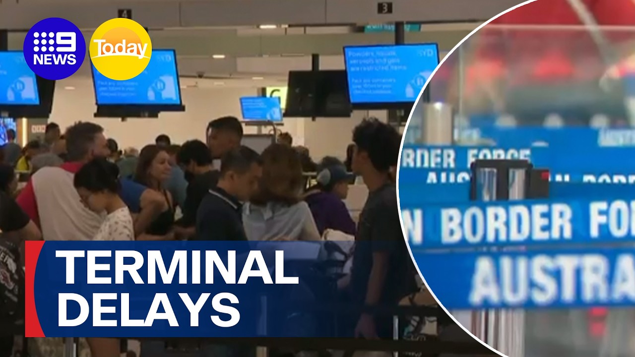System outage impacts Australian airports | 9 News Australia