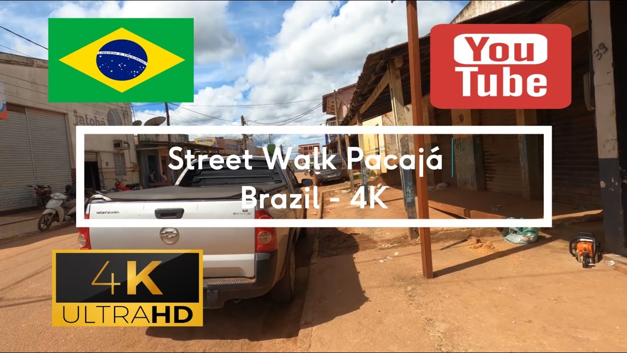 🇧🇷 Street Walk Pacajá - Brazil -4K