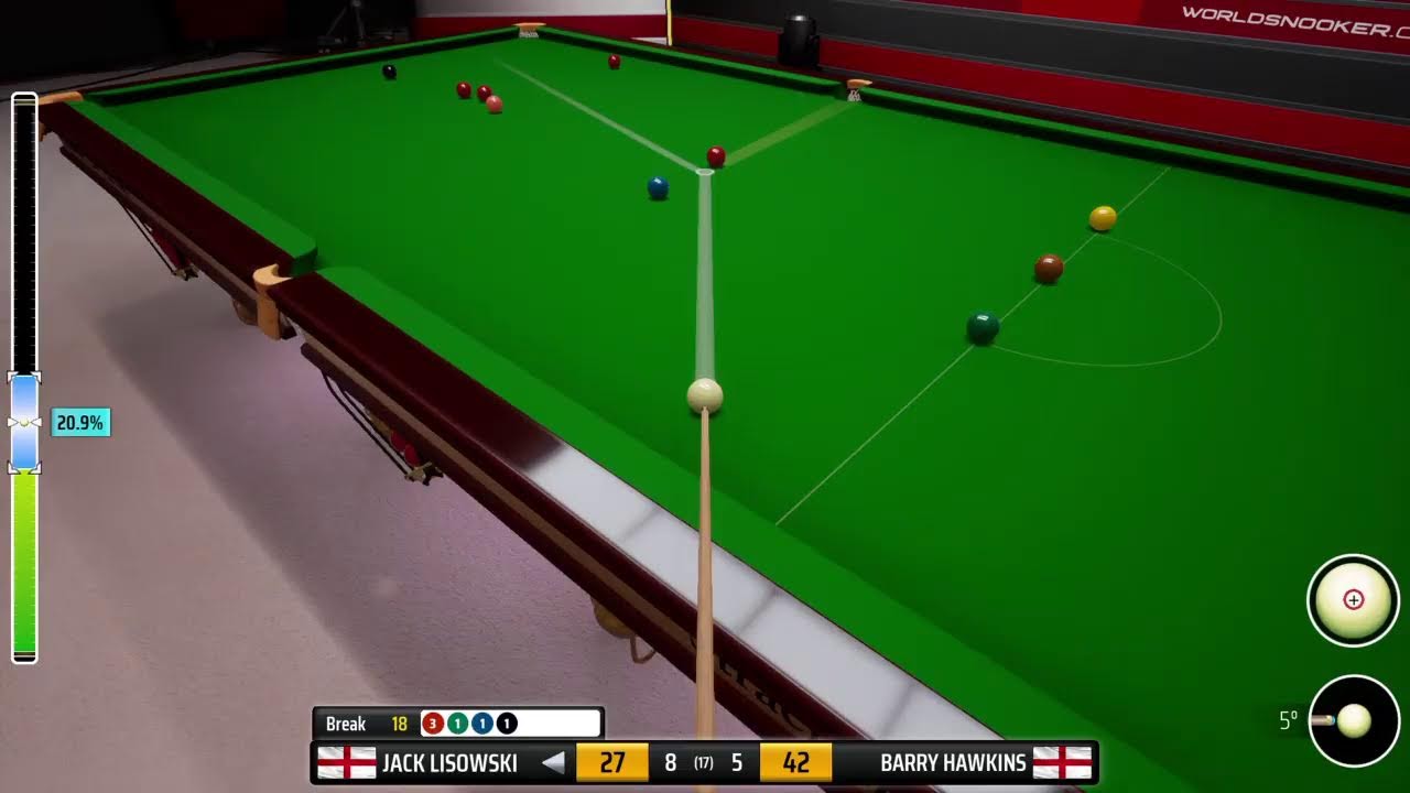 Welsh Open Snooker 2026 Final Jack Lisowski V Barry Hawkins (Snooker 19) PlayStation 4