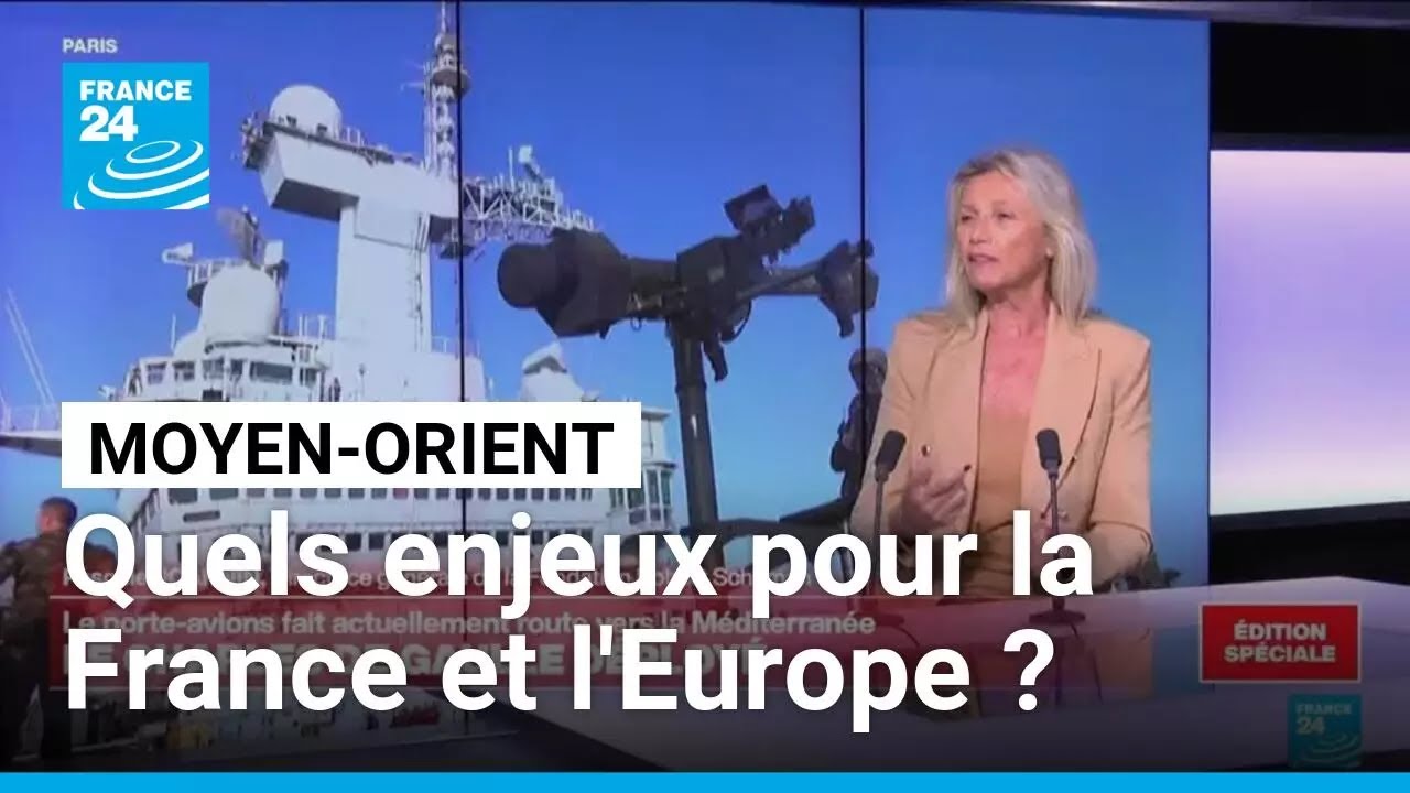 Guerre au Moyen-Orient : quels enjeux pour la France et l'Europe ? • FRANCE 24