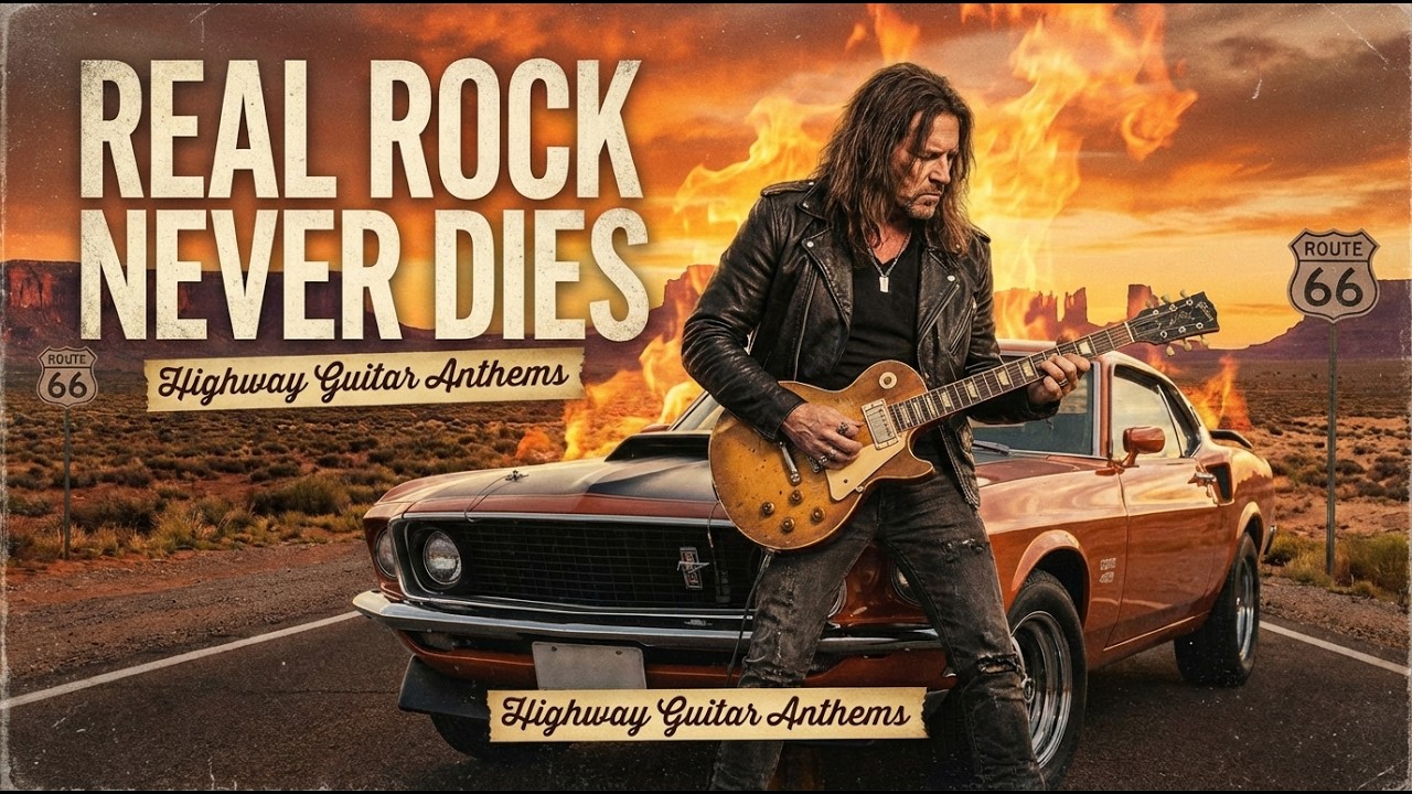Route 66 Rock Road Trip 🔥 Classic Rock Driving Playlist | Real Rock Never Dies